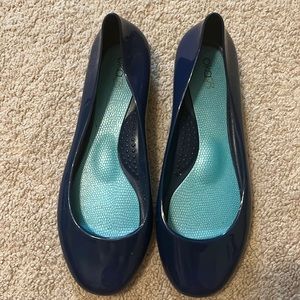 Oka b ballet flats, blue size 7